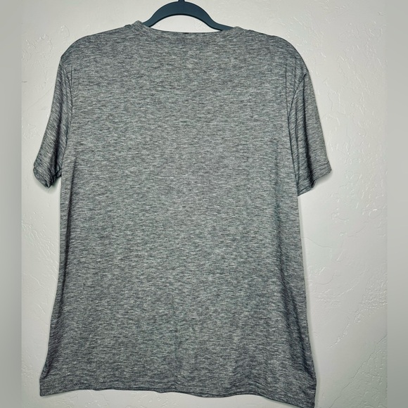 Classic USA Patriotic Graphic Tee Gray Dream Knit SZ Medium - Picture 5 of 12